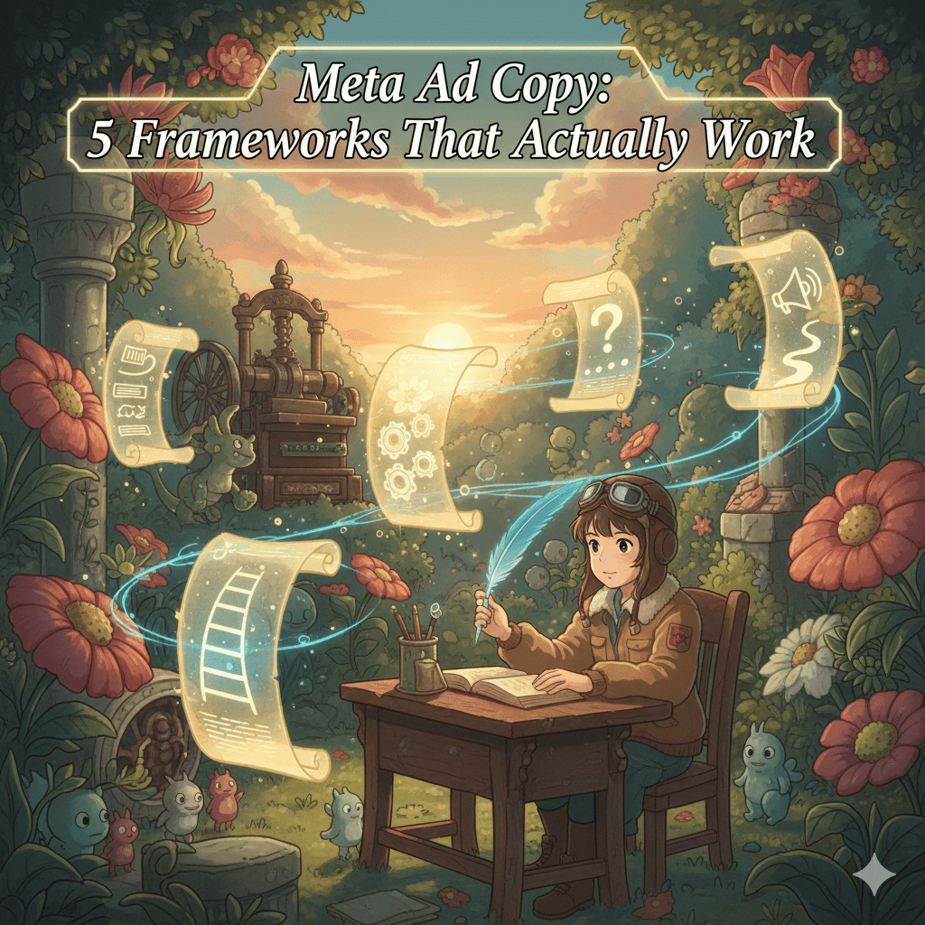 Meta Ad Copy Generator: 5 Frameworks That Actually Work