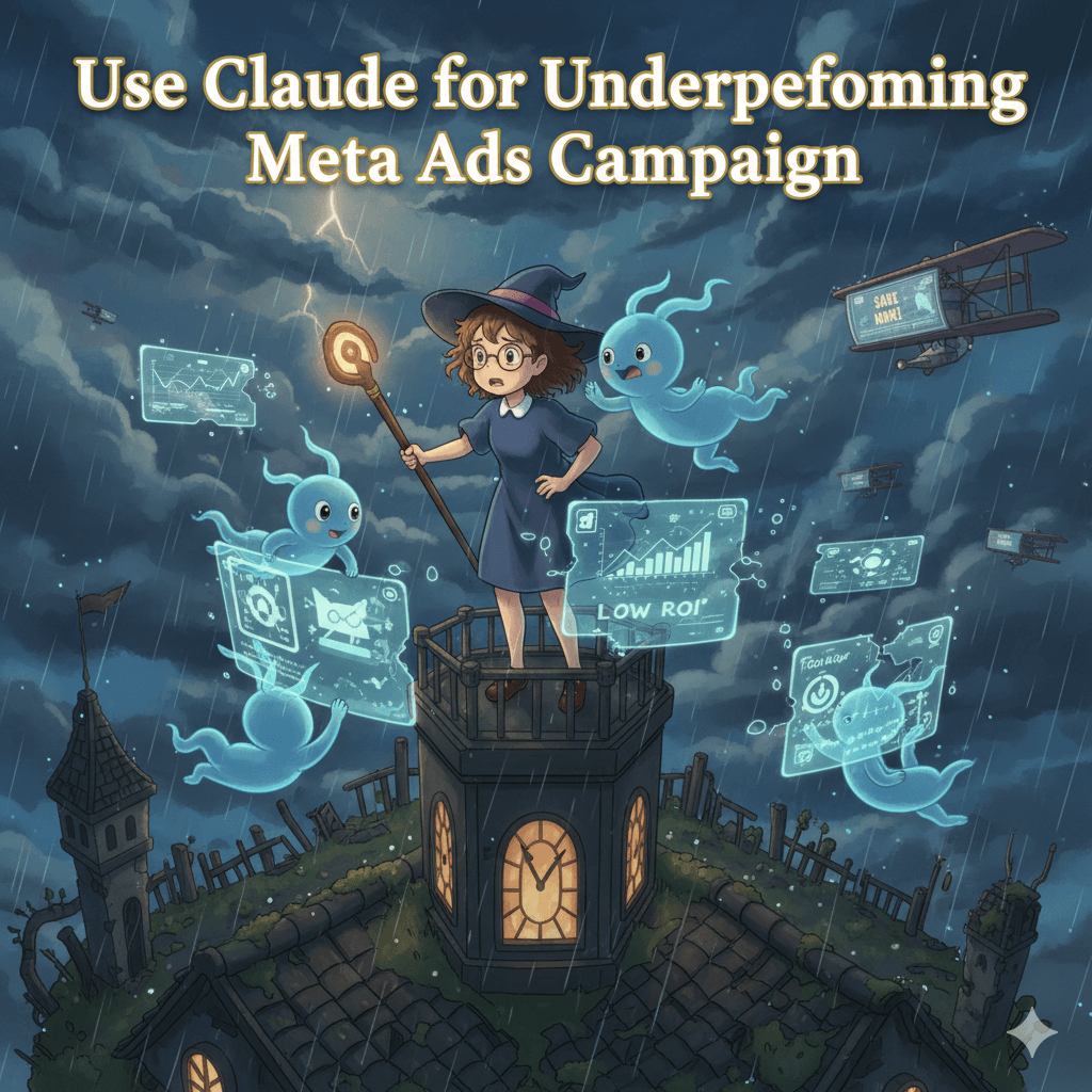 How to Fix an Underperforming Meta Ads Campaign Using Claude